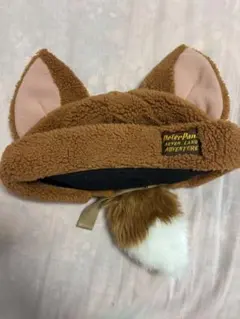 ディズニー ファンキャップ ピーターパン ロストキッズ キツネ 帽子