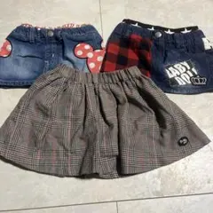 BABYDOLL スカート 3点セット 100cm 単品550円