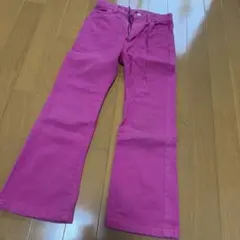 SOMETHING ピンク デニムパンツ 130センチ