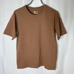 DISCOAT USAコットン 半袖Tシャツ ブラウン