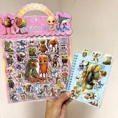 2点セットイタリアンブレインロッドシール　ぷくぷくシール　ボンボンドロップシール