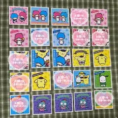 サンリオキャラクターズ　シールコレクション　ダイソー