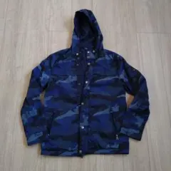 TOMMY HILFIGER ブルー迷彩ジャンパー