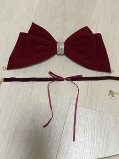 ヘアクリップ ベルベットチョーカー アクセサリーまとめ売り 秋冬