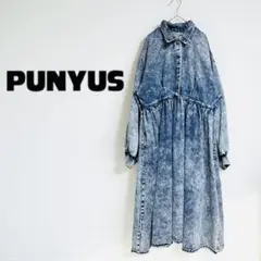 美品✨PUNYUS デニムワンピース ビッグシルエット オーバーサイズ 2