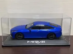 トヨタ MIRAI ミニカー 1/43 青 非売品 外箱無し - メルカリ