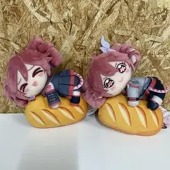 重音テト　フランスパンぬいぐるみ2種