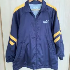 PUMA ネイビー　裏起毛ジャンパー　160