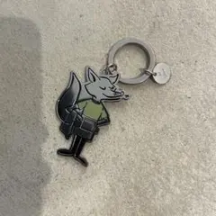 ブラッキー 本革 キーホルダー - メルカリ