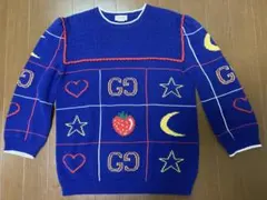GUCCI ニットセーター　いちご模様がキュートのサムネイル