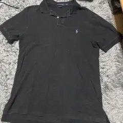 POLO RALPH LAUREN 黒 L スリムフィット ポロシャツ　y2k