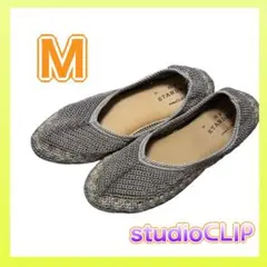 studioCLIP my STANDARD フラット シューズ Mグレーのサムネイル