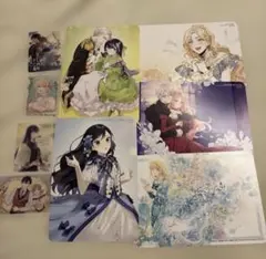 FLOS COMIC 8周年記念　ビジュアルボード クリアカード コンプ