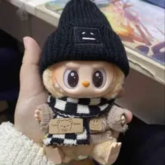 新作入荷　秋冬　ラブブ服　labubu ぬいぐるみ着　可愛い♡着せ替え服　4点