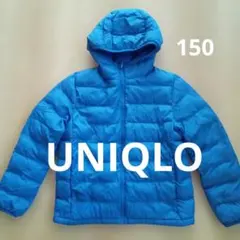 UNIQLO フード付きダウンジャケット 150