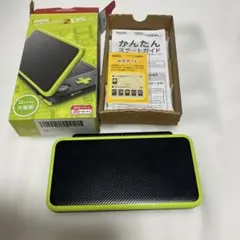 Newニンテンドー 2DS LL ブラック×ライム