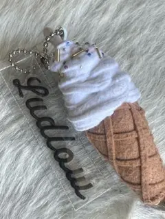 ludlow キーホルダー♡ソフトクリーム