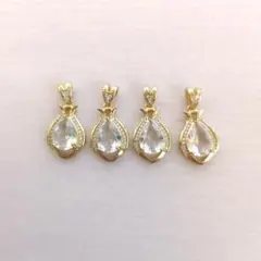 ペンダントトップ ネックレストップ チャーム 4個 匿名配送