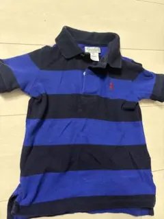 Ralph Lauren ポロシャツ 24M 90cm ボーダー
