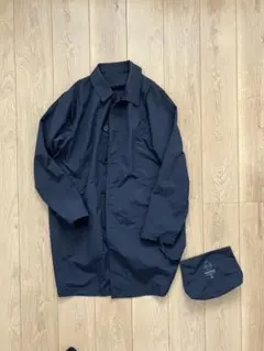 UNIQLOポケッタブルハーフコート　サイズM ネイビー