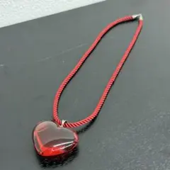 美品】 バカラ オクシタン クロス ペンダント ネックレス レッド