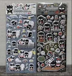 バッドバツ丸　サンリオ　ステッカーセット　台湾正規品 日本未発売ぷっくりシール