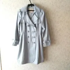 Apuweiser-riche ライトブルー トレンチコート サイズM