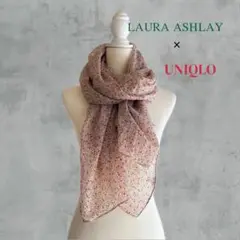 【LAURA ASHLAY × UNIQLOコラボ】花柄ストール