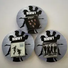 BOOWYピンズカプセル　ガチャ 3種　セット