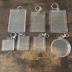 クリアフォトキーホルダー等　まとめ売り