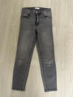 ZARA グレー スキニーデニム EUR 34