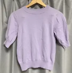 ROSEBUD 半袖ニット　パフスリーブ