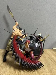 ワンピース 一番くじ 神避 シャンクス、白ひげ、ミホーク 3点セット