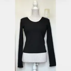 GRL / カップ付バックオープンリブトップス / Mサイズのサムネイル