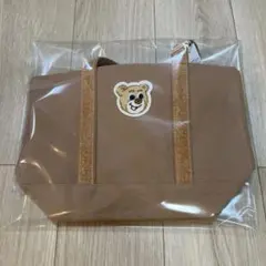 【新品未開封】フェイラー　オールドテディワッペントートバッグ(小)ベージュ