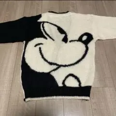 ミッキーマウス　ディズニー　Disney カーディガン　ビンテージ　ヴィンテージ