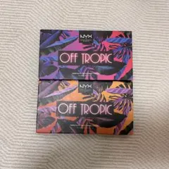 NYX OFF TROPIC アイシャドウパレット 2種セットのサムネイル