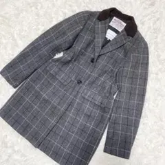 28【美品】Harris Tweed ハリスツイード レディース コート