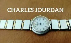 【値下げジャンク品電池切れ】 CHARLES JOURDANクォーツデイトコンビのサムネイル