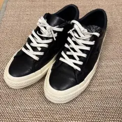 CONVERSE チャックテーラー　レザー　ブラック