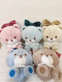 タイニーチャム カラフルアイスクリームBIGぬいぐるみ コンプリート