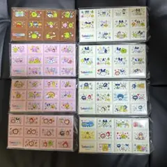 たまごっち ちょこぶろっくしーる 8種類　コンプリート　チョコブロックシール