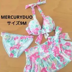 MERCURYDUO 水着 ビキニ 3点セット 花柄 セパレート