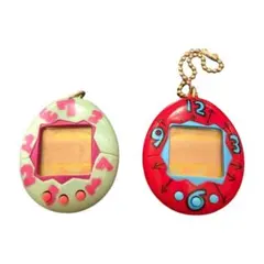 初代　たまごっち　赤・水色