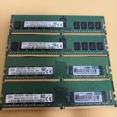 391 4枚セットPC4 DDR4 メモリ16GB 3200AA 合計64GB - メルカリ