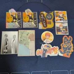 ハイキュー!!日向翔陽　カード＆ステッカーセット