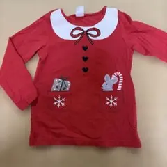 H&M クリスマス 長袖カットソー 92cm