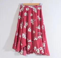 COCO DEAL プリントフレアースカート 花柄　サイズ2