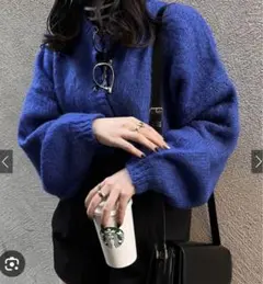 GRL ニットカーディガン
