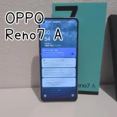 【美品】OPPO Reno7 A 本体 ドリームブルー